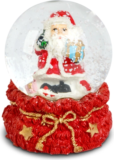 Juledekoration med julemanden