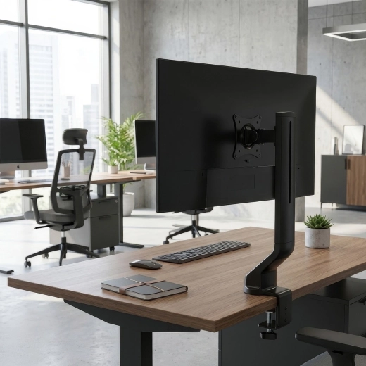 Ergonomisk placering af skærmen