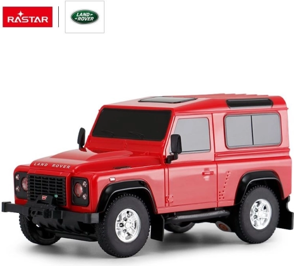 Rastar Land Rover Defender RC-bil 1:24 grøn - 1 stk.