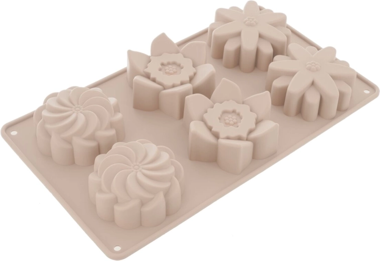6 detaljerede blomstermotiver