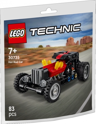 Lego Technic Hot Rod – bilmodel med bevægelige stempler