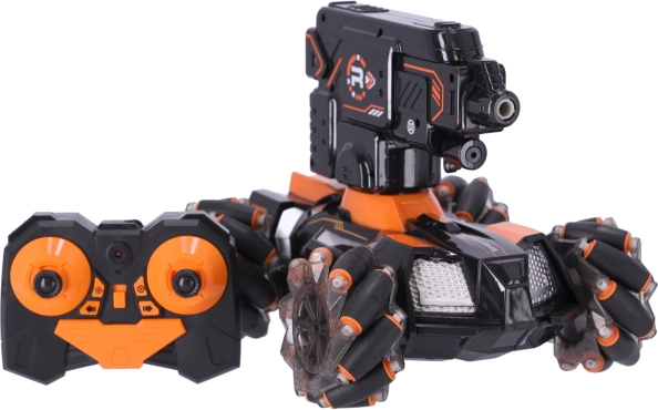 RC-bil med skydning af vandperler – Orange