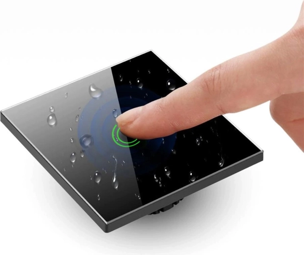 Vandafvisende touch-overflade