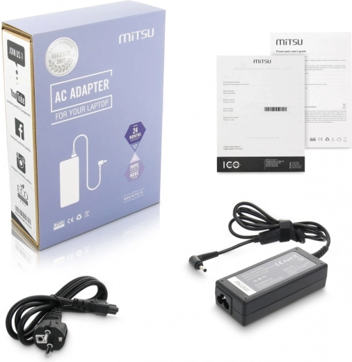 Oplader/strømforsyning 19V 3,42A (4.0x1.35) - Asus 65W