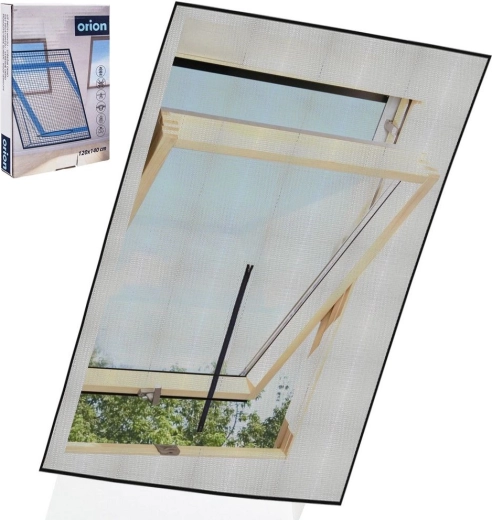 Myggenet til tagvindue hvidt 140 × 120 cm