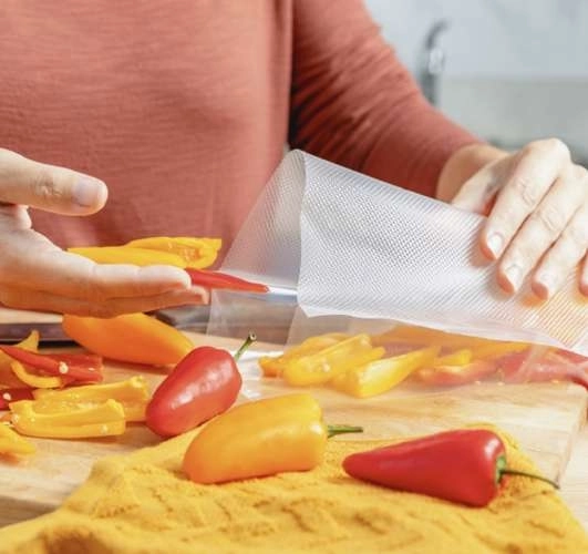Præget folie til hurtig vakuumpakning