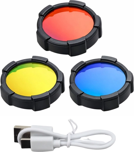 Udskiftelige farvefiltre til særlige forhold