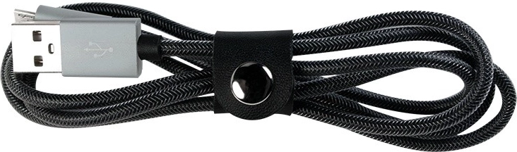 USB 2.0-kabel A til Micro‑B, 2 m, grå