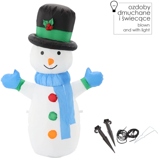 Stabil udendørs takket være pløkker og barduner