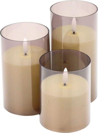 Elegant dekoration i forskellige højder