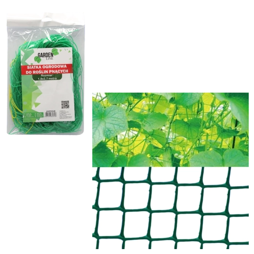 Havesupportnet til klatreplanter 1,8 × 2,7 m