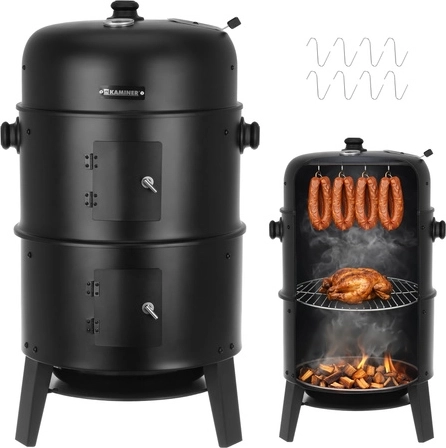 3-i-1: grillning, røgning og bålsted i ét