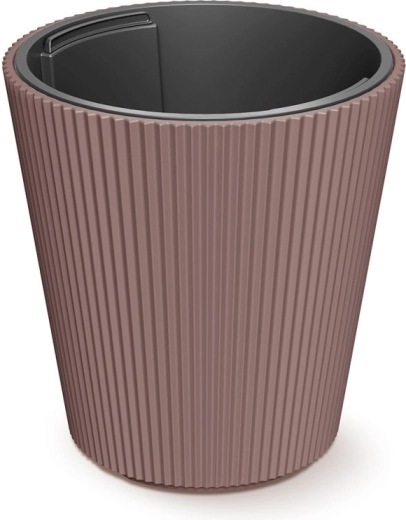 Krukke med indsats Milly 29,9 cm marsala