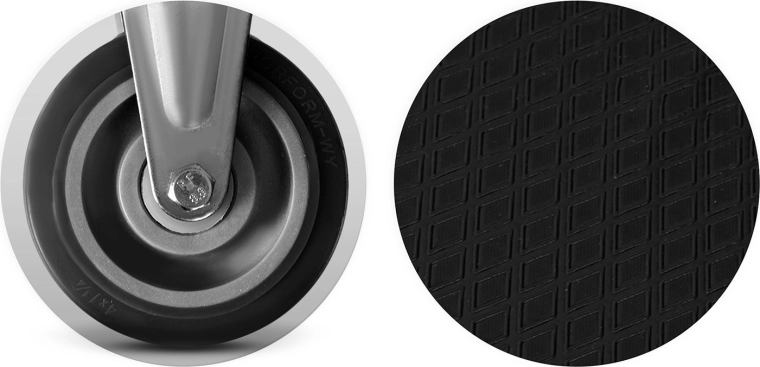 Skridsikker platform for sikker transport