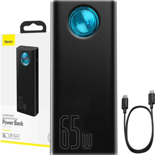 Powerbank Baseus Amblight 30000mAh, 65W