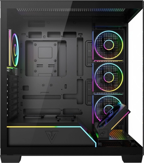 Fem ARGB-blæsere og integreret controller