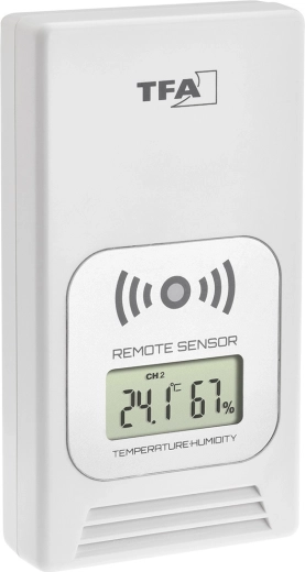 Trådløs sensor med udvidelse op til 3 zoner