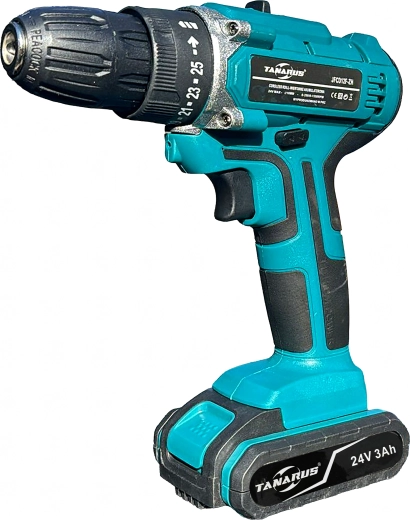 Kraftig 24V ydelse til boring og skruning