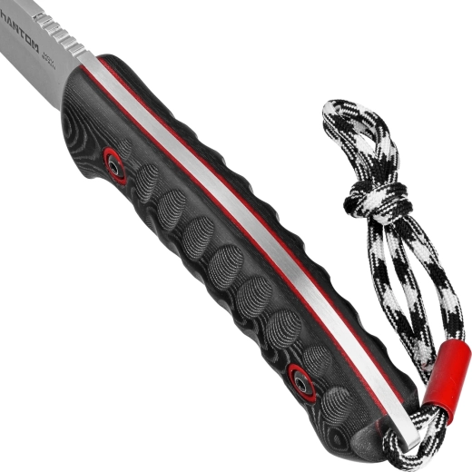 Ergonomisk micarta-håndtag med sikkert greb