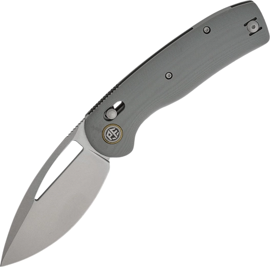 Foldekniv Petrified Fish Viper 8,9 cm, stonewash, grå G10