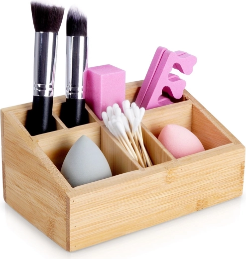 Bambus-organizer til kosmetik Eleganza