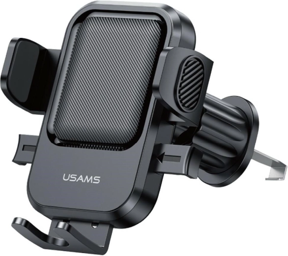 Telefonholder til ventilationsrist USAMS one-touch sort