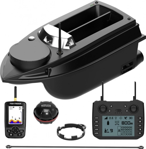 Flytec V030 smart foderbåd med GPS og sonar 20000 mAh