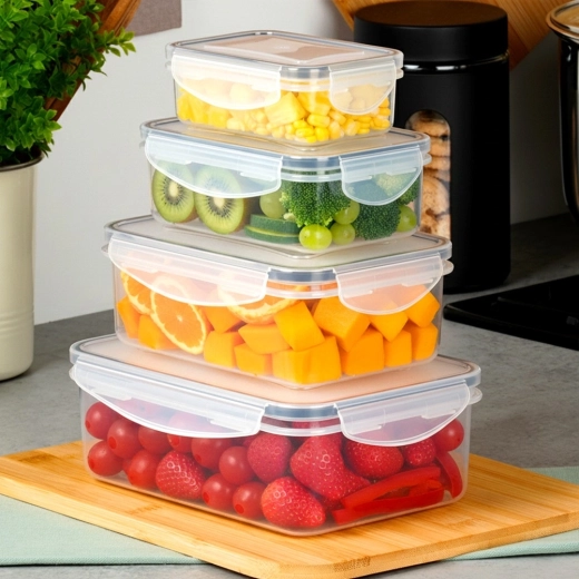 Lufttæt låg med 4 clips