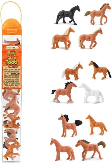 Safari Ltd. Toobs hestefigurer - 12 stk.