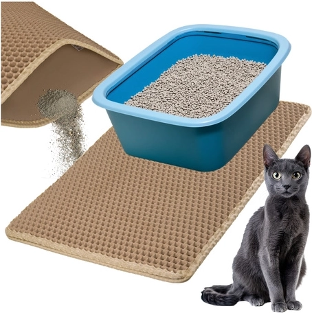 To-lags honeycomb-struktur for et rent gulv