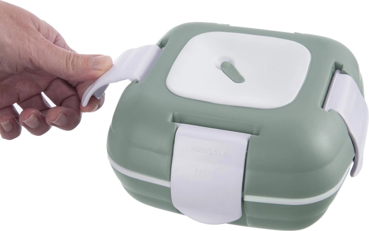 Sikker lukning med fire clips