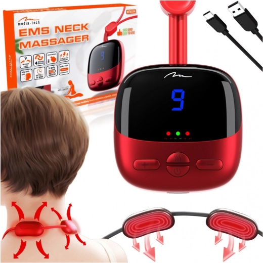 Massageapparat til hals og nakke Media-Tech EMS Neck Massager