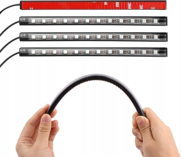 Fleksible lister med nem montering