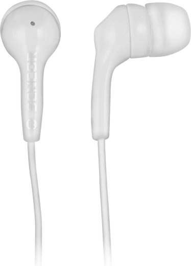 Sencor SEP 120 in-ear-hovedtelefoner, hvide