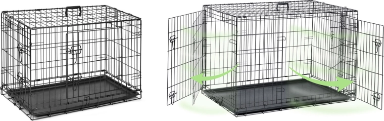 Dobbelt dør for maksimal adgang