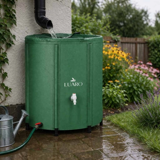 Opsamling af op til 200 liter regnvand