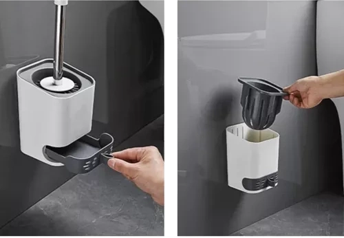 Hygiejnisk holder med drypdel
