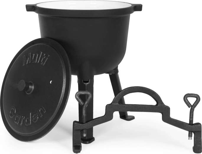 Emaljeret inderside for nem rengøring