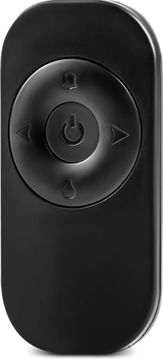 Bekvem betjening med knapper og fjernbetjening