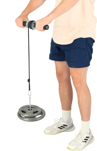 Hurtigt vægtskift med karabinhage