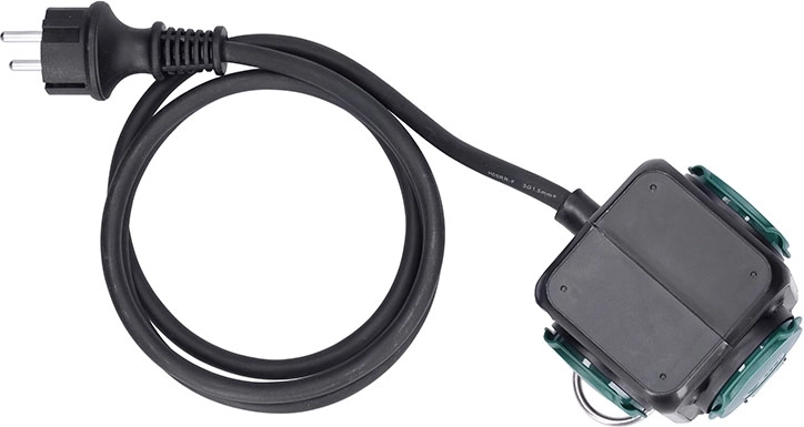 Robust 3 m gummikabel H05RR-F