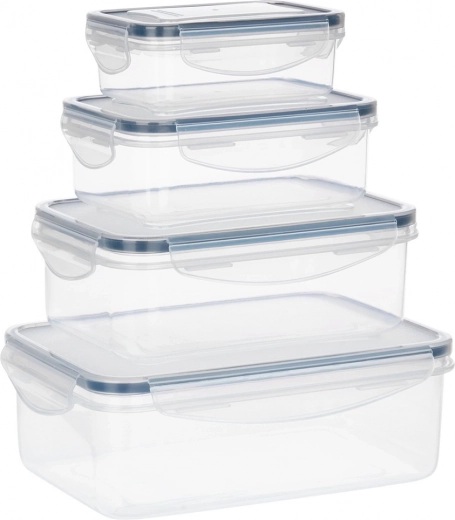 Fire praktiske størrelser og pladsbesparende