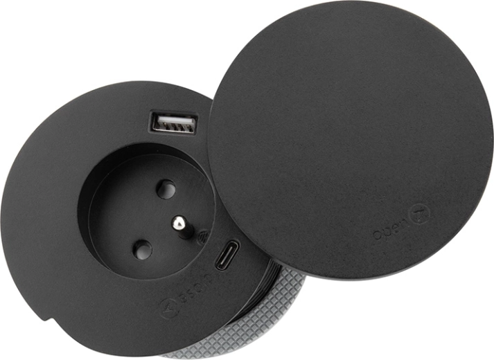 USB-A + USB-C og trådløs opladning op til 10 W