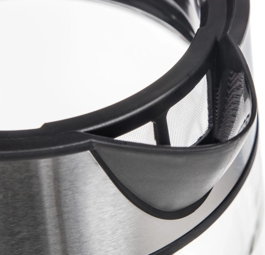 Aftageligt filter og bred åbning