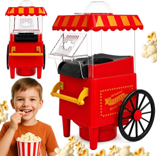 Retro popcornmaskine Renew Force 1200 W
