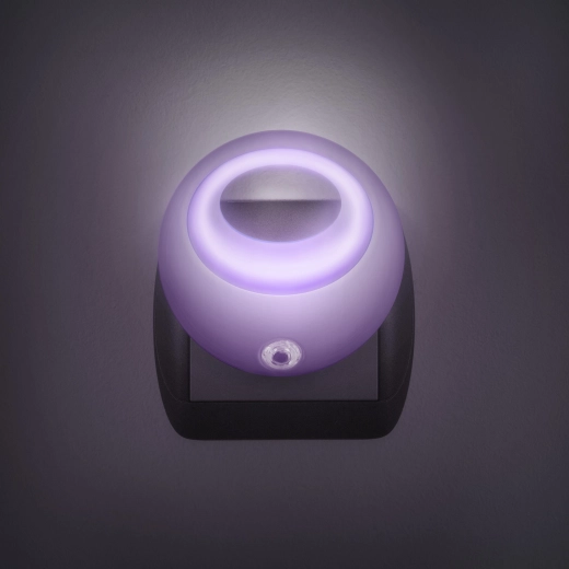 Phenom lilla LED-natlampe