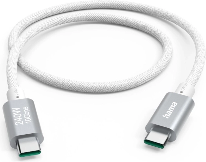 Hama opladnings- og datakabel USB‑C til USB‑C 240 W