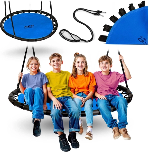 Rund gynge storkerede 120 cm NEO-SPORT Swingo