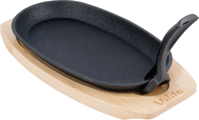 Massivt støbejern for jævn varme