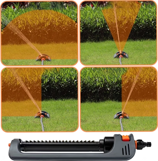 Justerbar rækkevidde og spredebredde